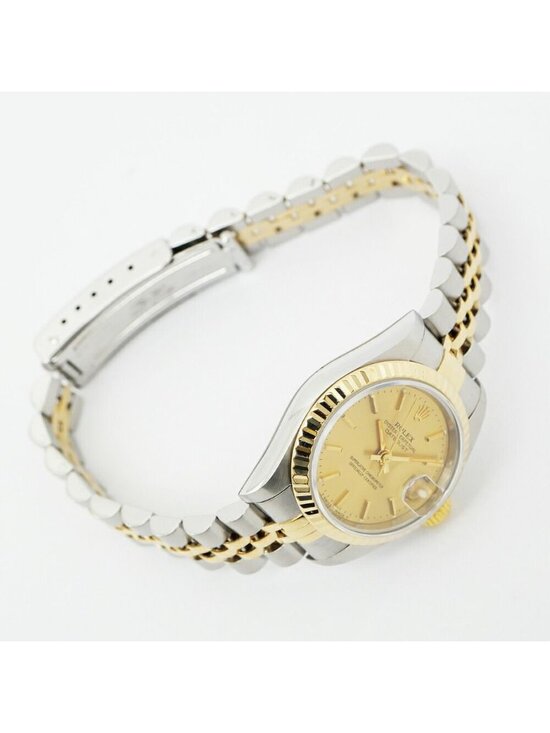 Rolex Datejust Champagne Dial No YG SS Watch Automatic Winding OH Polished main image 7